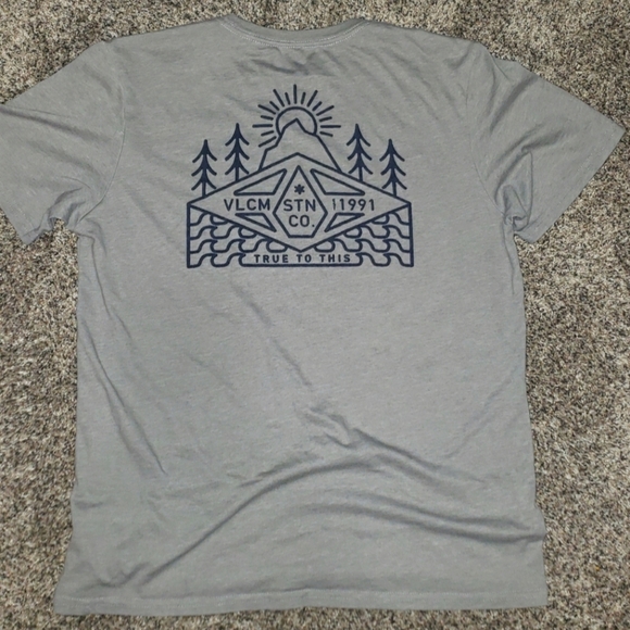 Volcom| "True To This" Mountain Scene T-Shirt - Picture 3 of 3